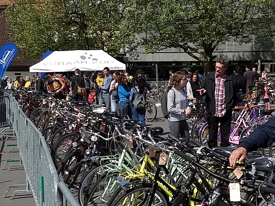 Bike Sale in Baar (Velobörse)